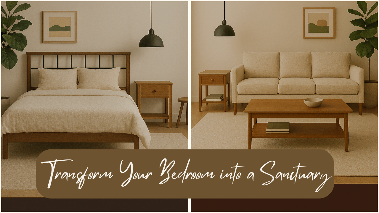 Beautifully styled bedroom featuring Heaven & Homes uk bedroom furniture