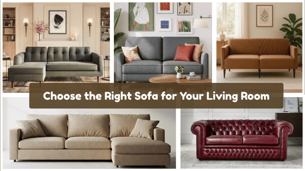 Choose the Right Sofa for Your Living Room