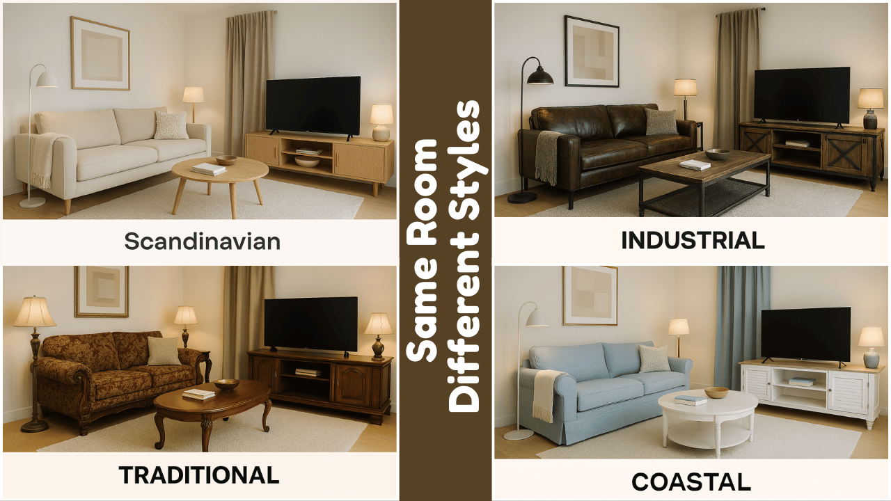 Living Room Furniture Styles and Aesthetics