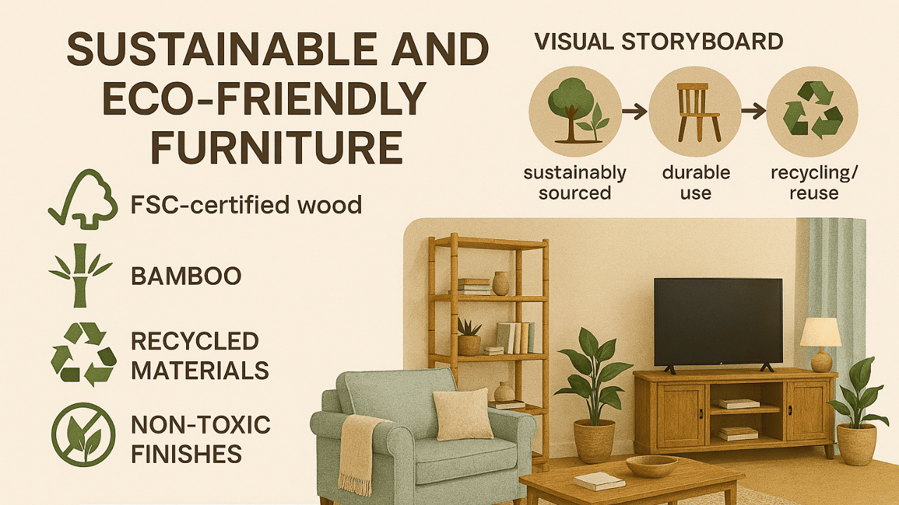 Sustainable and Eco-Friendly Furniture