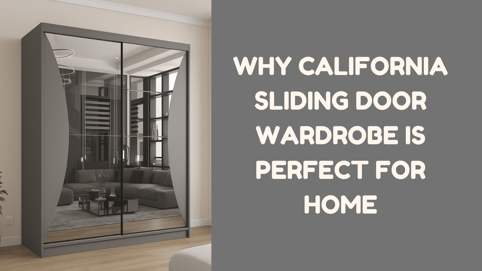 why california sliding door wardrobe is perfect