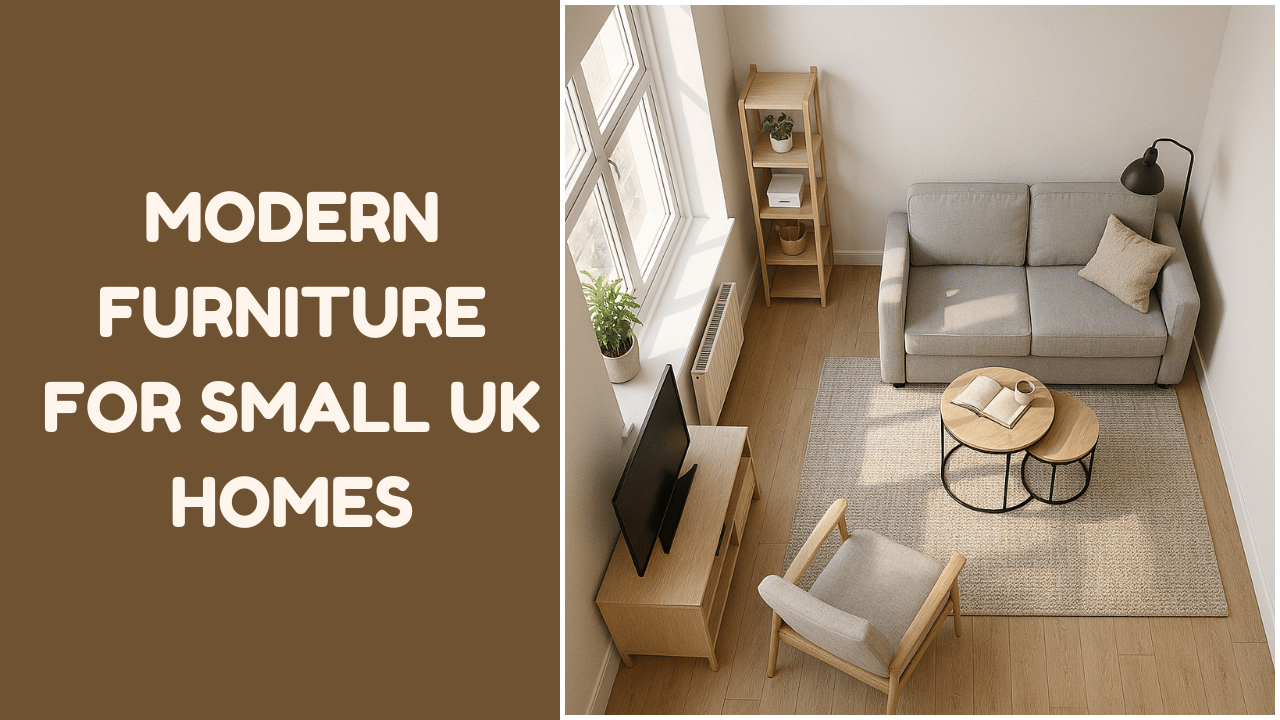 Modern Furniture Ideas for Small UK Homes 1 Modern Furniture for Small UK Homes