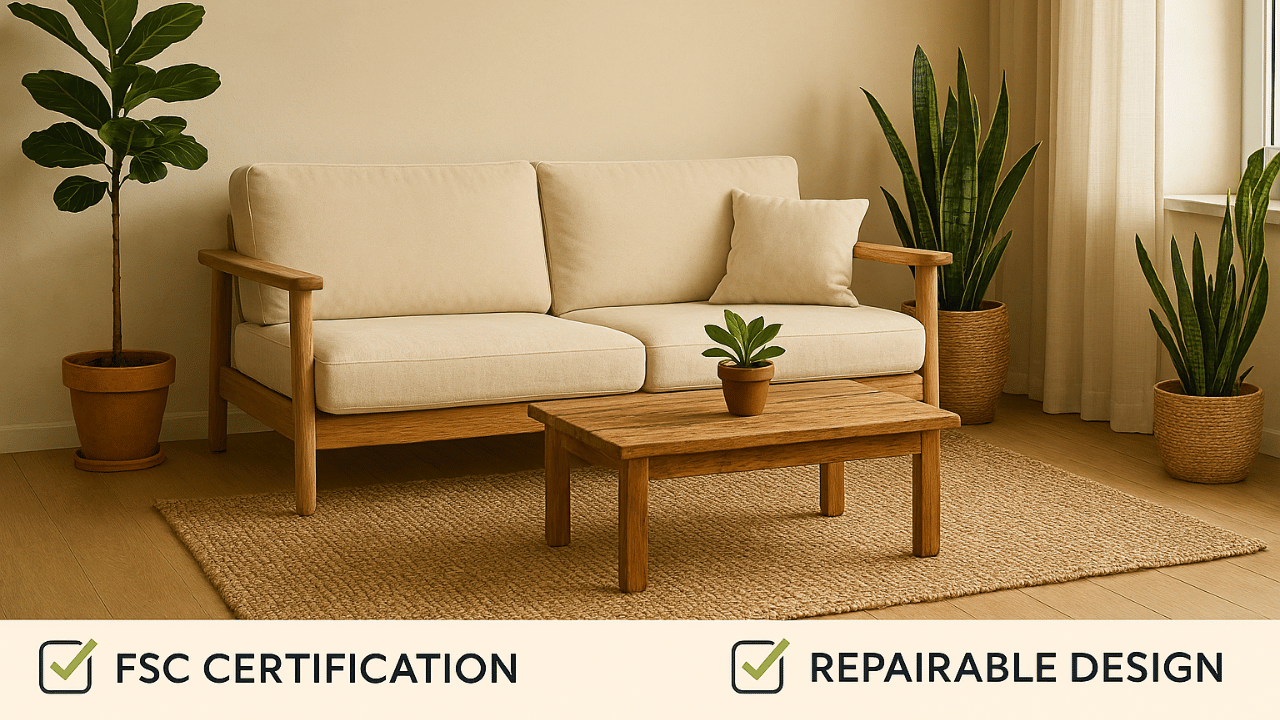 identify and trust truly sustainable furniture