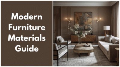 Modern Furniture Materials Guide